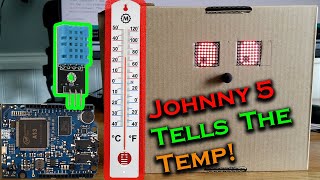 Build A Talking INTERACTIVE Arduino ROBOT That Can Tell The Temperature