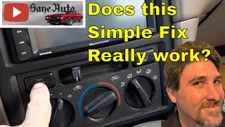 Toyota Camry Fix A/C air conditioner with new relay myth or real