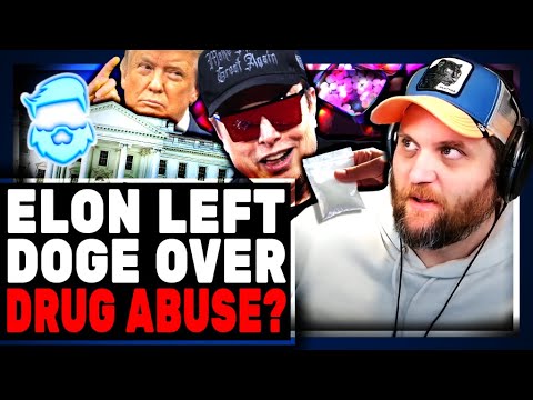  Elon Musk CRIPPLING DRUG Use Is Why He Left DOGE? I Suspect Some Gold Digging Baby Mama Leaked It! 