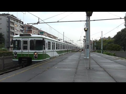 ET245 : Arrivée à la station Cimiano sur la ligne 2 du métro de Milan