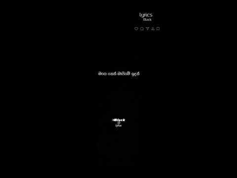 පුංචි සමනලී-punchi samanali-sandun akash-short cover song #blackdlyrics #blackscreenstatus #lyrics