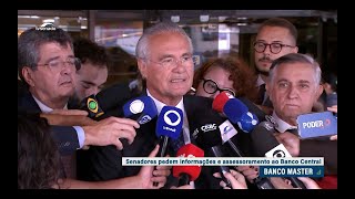 Grupo da CAE pede acesso a dados do Banco Central sobre Master