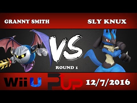 Granny Smith (Meta Knight) vs. Sly Knux (Lucario) - Wii U Winners Round 1 - SOS