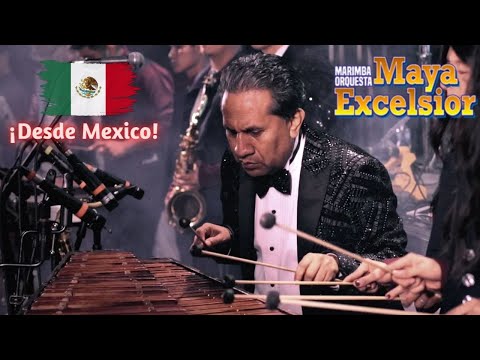 Bailando en Tercera Dimensión - Marimba Orquesta Maya Excélsior 2021 desde Santa Rita Chiapas Mexico