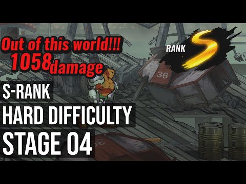 S-Rank - Hard Difficulty - Stage 4 - Old Pier - Maniac Trophy - Streets of Rage 4