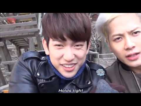 Got7 Jackson and Jinyoung rollercoaster mission
