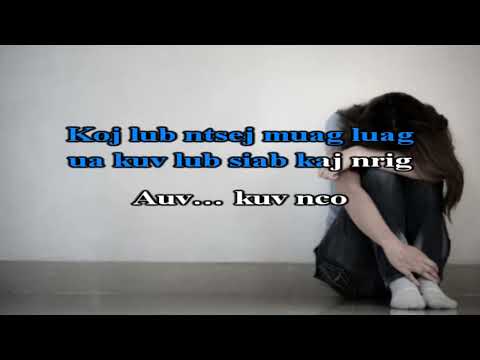 Deebda Thao - Neeg Zoo Aw karaoke