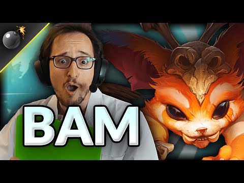 BAM CONTRO AL MURO - GNAR ESPLODI BUILD + BLITZCRANK