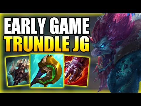 HOW TO PLAY TRUNDLE JUNGLE & CARRY THE EARLY GAME! - Best Build/Runes Guide - League of Legends