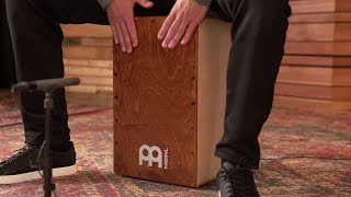 Video thumbnail for MEINL Percussion - Snarecraft Series Cajon - Almond Birch - SC100AB by Meinl Percussion - Official Product Videos