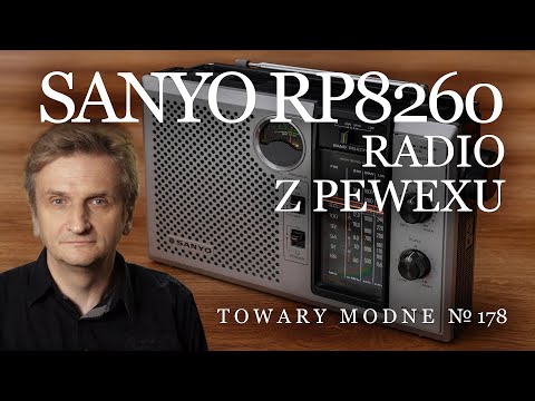 Radio z Pewexu Sanyo RP8260 [TOWARY MODNE 178]