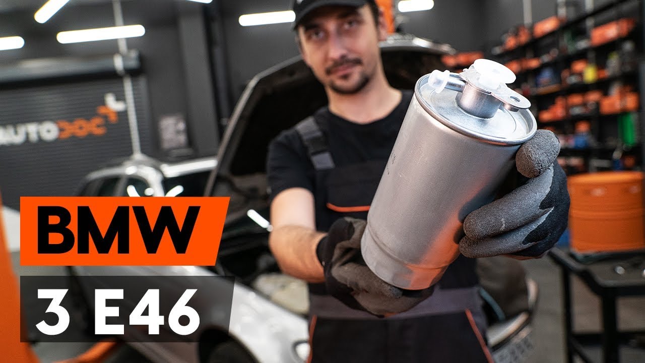 Cómo cambiar: filtro de combustible - BMW E46 touring | Guía de sustitución