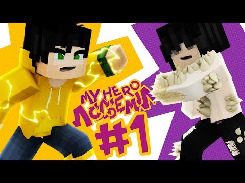 Minecraft My Hero Academia Episode 1 - THE ALL FOR ONE INCIDENT! (Minecraft Superhero Roleplay)