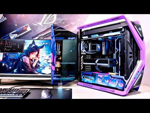 DREAM ASUS ROG ASTRAL RTX 5090 GAMING PC BUILD/ RYZEN 9 9950X3D। ASUS ROG Hyperion GR701