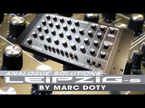 Analogue Solutions Leipzig-S Analog Monosynth with Sequencer 2010s - Black image 4