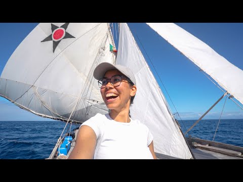 My first time sailing the ocean!
