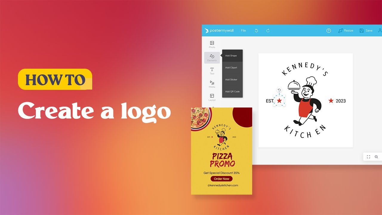 How to create a logo | PosterMyWall