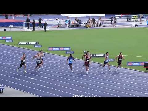 Ht3. 100m U20yrs Men, Australian Athletics Championships, Sydney 27/03/2022