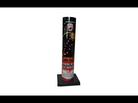 RED RING WITH BOWTIE - DOMINATOR FIREWORKS - DM108T