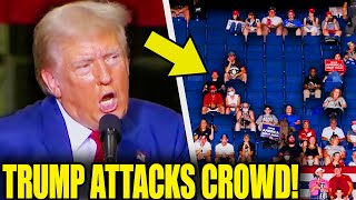 Trump ATTACKS EMPTY Crowd As Rally Takes SHOCKING Turn!