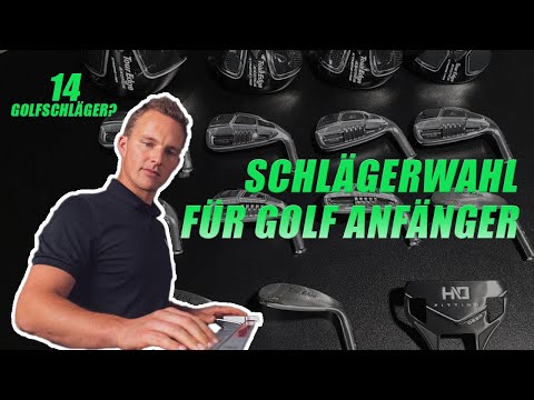 Die richtigen Schläger für Golfanfänger? Das muss ins Bag! Tipps vom Experten