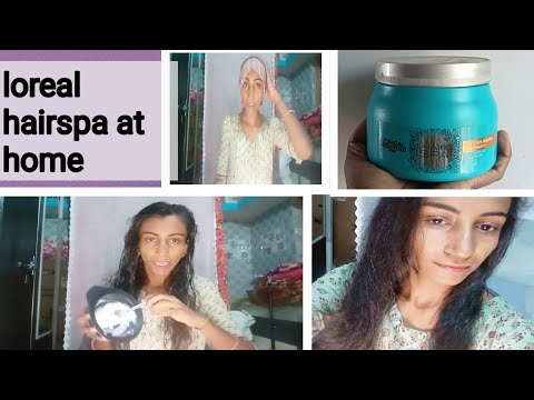 l'oreal hairspa at home | hair spa kaise kare| how to do hairspa at home # hairspa at home