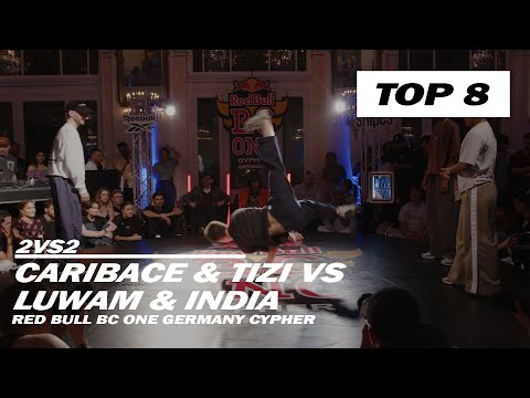 CARIBACE & TIZI VS LUWAM & INDIA | 2VS2 HIPHOP X BREAKING | RED BULL BC ONE GERMANY CYPHER
