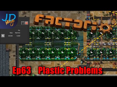 Plastic Problems Ep63 | Factorio Biter Hell | Gameplay, Lets Play
