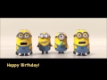 Minions Happy Birthday