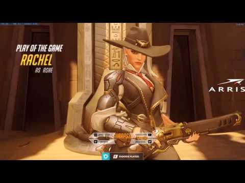 Overwatch Kabaji Playing Ashe Like F.cking Human Aimbot