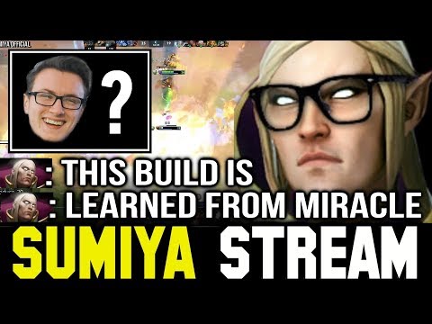 SUMIYA trying MIRACLE- Invoker Build | Sumiya Invoker Stream Moment #145