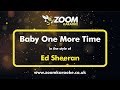 Ed Sheeran - Baby One More Time (Britney Spears Acoustic Cover) - Karaoke Version from Zoom Karaoke
