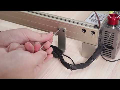 Лазерный гравер Atomstack S40 Max, 40 Вт с воздушным насосом, рабочая зона 850x400 - фото 1 - id-p2398079574