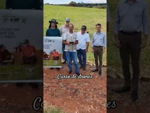 Curso de drones em Jaguapitã/PR🇧🇷🚜