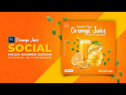 How to Design Furniture Social Media Banner Adobe Photoshop Tutorial Speed Art Grafix Mentor