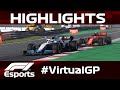 F1 Virtual Spanish Grand Prix Highlights | Aramco