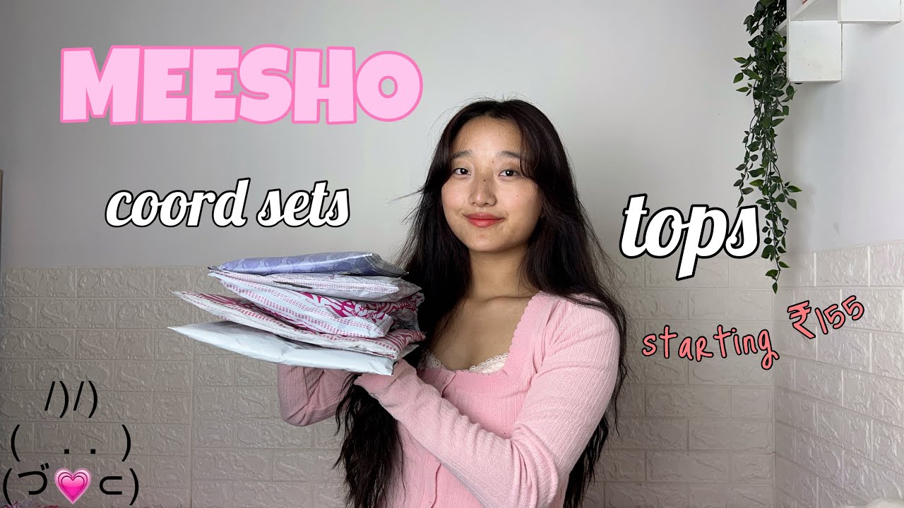 MEESHO coord sets & tops starting from ₹155🚨