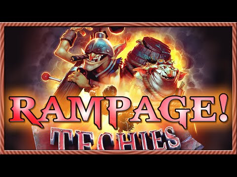 Dota 2 Techies Rampage 2015 HD