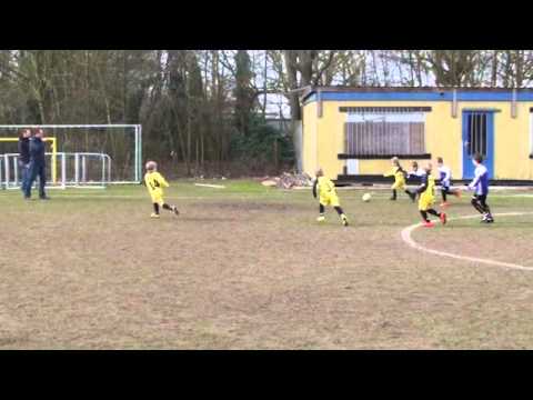 KSV Oudenaarde U7 Chelsea viert eerste overwinning