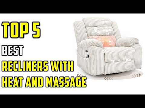 ✅Top 5: Best Recliners with Heat and Massage in 2025 Reviews -  (don’t buy one before watching this)