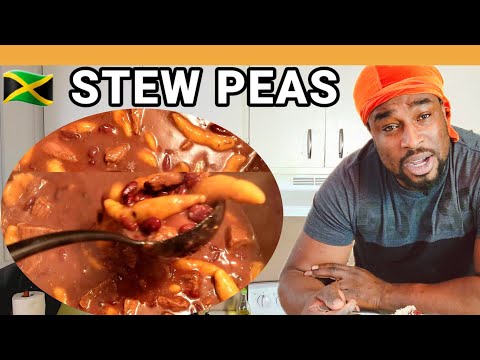 How to make the best JAMAICAN STEW PEAS with beef