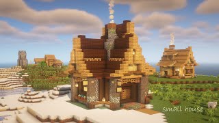 [マイクラ建築]簡単な拠点の作り方 小さいお家[Minecraft][tutorial][small house]