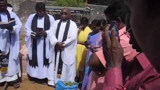 Rural Christian Funeral in India