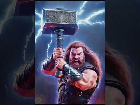 Mjölnir – Thors mächtiger Hammer und Symbol der Götterkraft  #vikings #mjolnir #nordischemythologie
