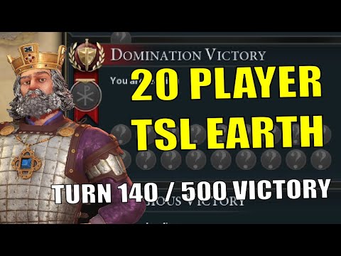 The Most Overpowered Game I Have Ever Played! #1 – Turn 140 Deity Victory with 20 Players