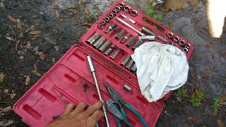 79-93 Foxbody mustang 302 5.0 starter removal video 1
