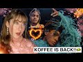 FIRST TIME REACTING TO Koffee The Harder They Fall !!