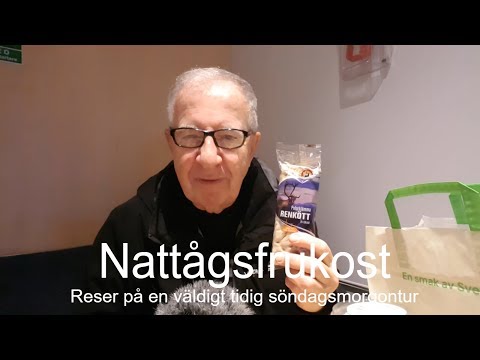 2018-11-11 SÖNDAGSMORGONTUR - Frulle i bistrovagnen på nattåg 91 på Stockholm C