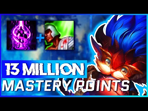 Bronze 2 Heimerdinger 13,000,000 Mastery Points - (Worlds Highest)