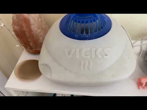 Vicks Nursery 1 Gallon Vaporizer with Night Light Warm Steam Vaporizer for Baby Room Review